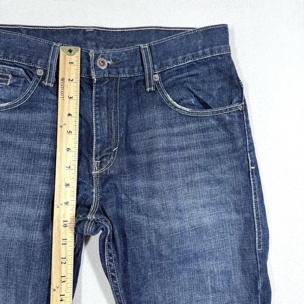 Levis 527 Jeans Mens 32x30 Boot Cut Dark Wash Western Denim Bootcut Y2K